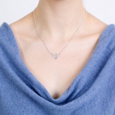 Cut out multiple stars necklace